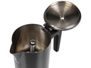 FURBER Espressokocher Chicchi 4 Tassen, Schwarz