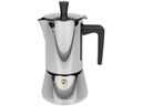 FURBER Espressokocher Chicchi 4 Tassen, Silber