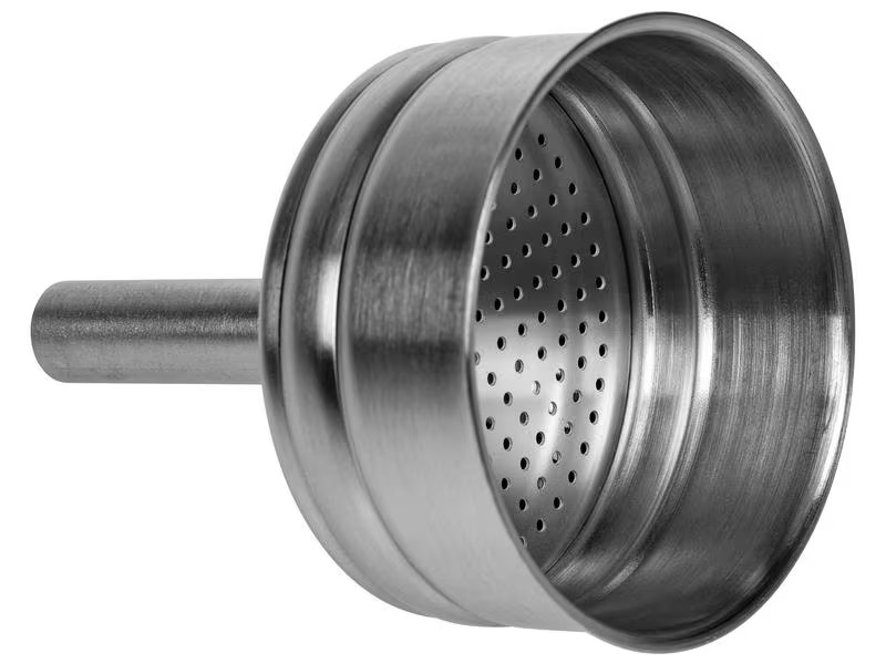 FURBER Espressokocher Chicchi 4 Tassen, Silber
