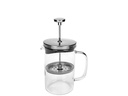 FURBER Kaffeebereiter 0.8 l, Schwarz/Transparent