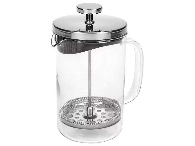FURBER Kaffeebereiter 0.8 l, Schwarz/Transparent