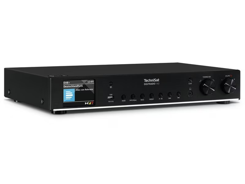 Technisat Radio-Tuner DigitRadio 143 V3 Schwarz