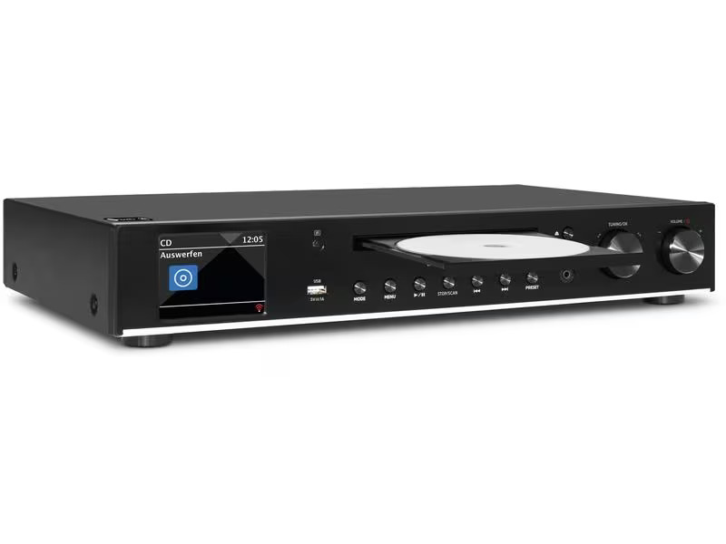 Technisat Radio-Tuner DigitRadio 143 CD V3 Schwarz