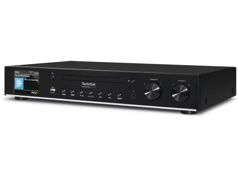 Technisat Radio-Tuner DigitRadio 143 CD V3 Schwarz