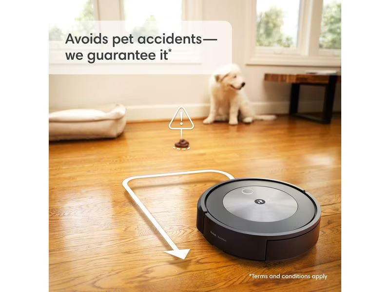 iRobot Saug- und Wischroboter Roomba Combo j5 Schwarz/Silber