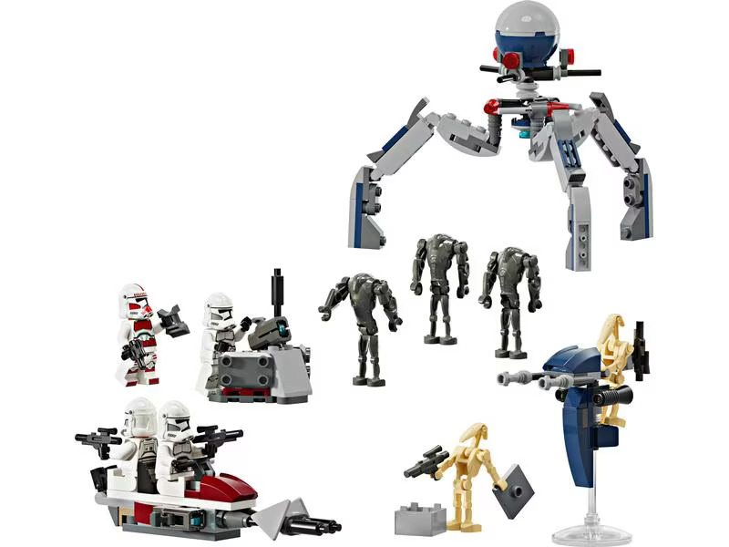LEGO® Star Wars Clone Trooper &amp; Battle Droid Battle Pack 75372