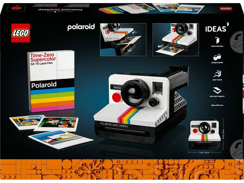 LEGO® Ideas Polaroid OneStep SX-70 Sofortbildkamera 21345