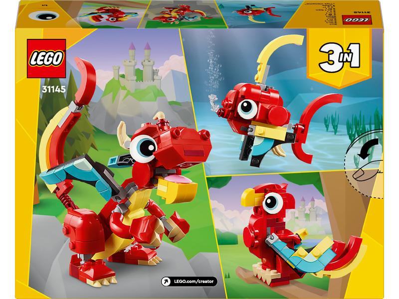 LEGO® Creator Roter Drache 31145