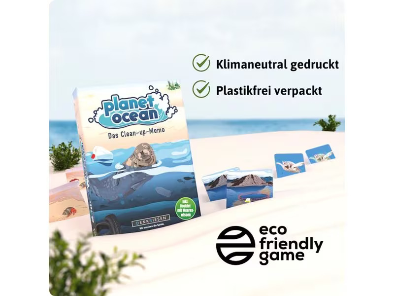 Denkriesen Familienspiel Planet – Ocean – Das Clean-up-Memo -DE-