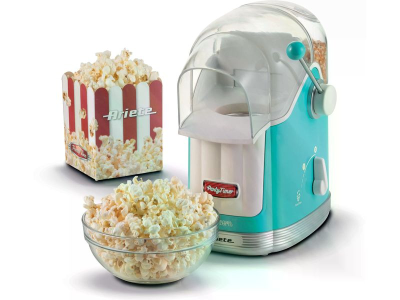 Ariete Popcorn Maschine Party Time ARI-2958-BL Blau/Weiss