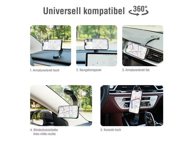 4smarts Halterung Magnet Flex schwarz