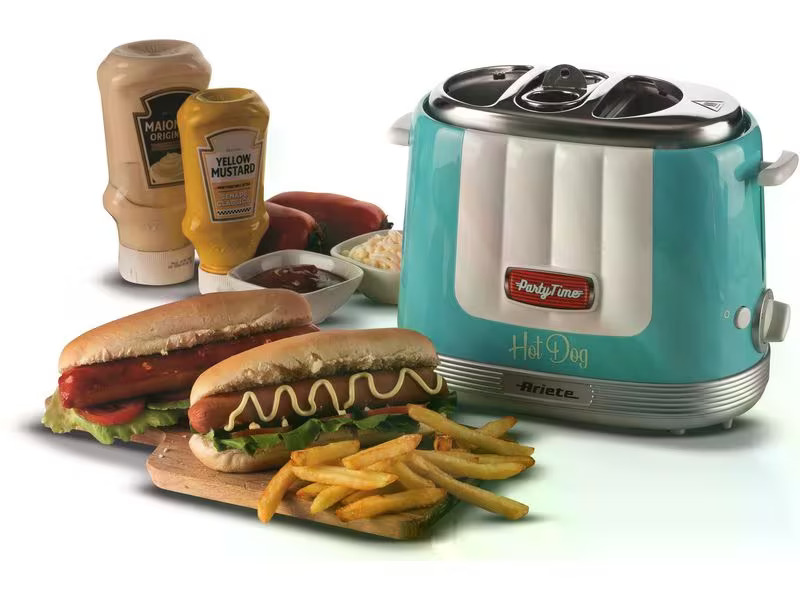 Ariete Hot Dog Maschine Party Time ARI-206-BL Blau