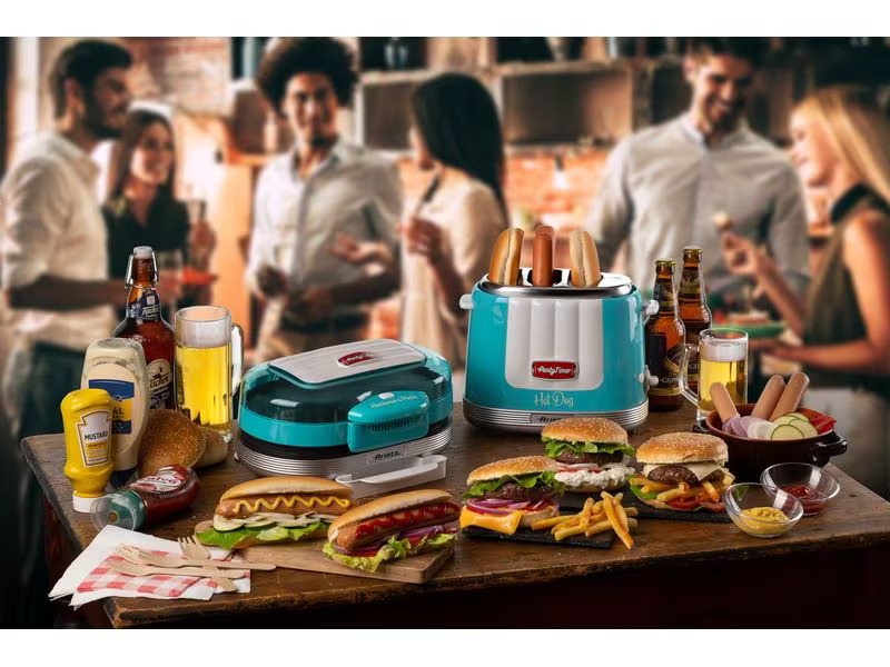 Ariete Hot Dog Maschine Party Time ARI-206-BL Blau