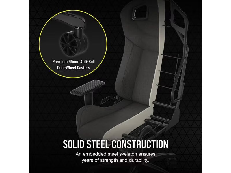 Corsair Gaming-Stuhl T3 Rush (2023) Schwarz