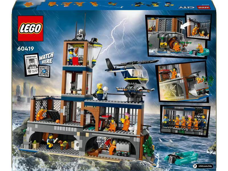 LEGO® City Polizeistation auf der Gefängnisinsel 60419