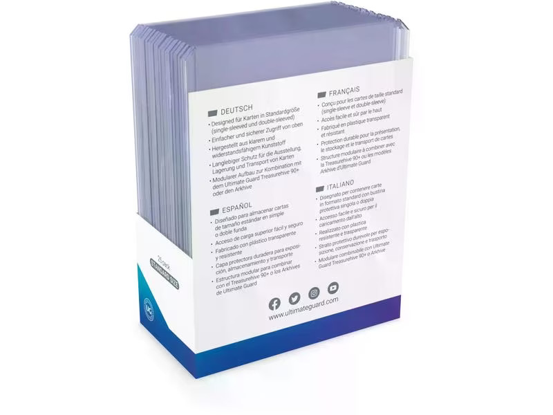Ultimate Guard Kartenhülle Card Covers Toploading 35 pt 25er-Pack
