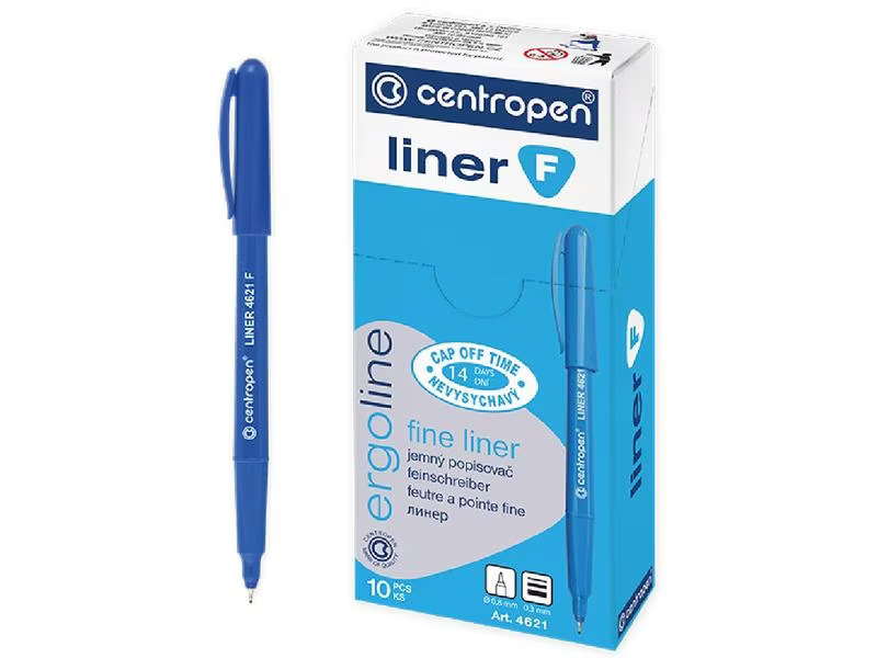 Büromaterial Office Focus 10 Stück, Blau