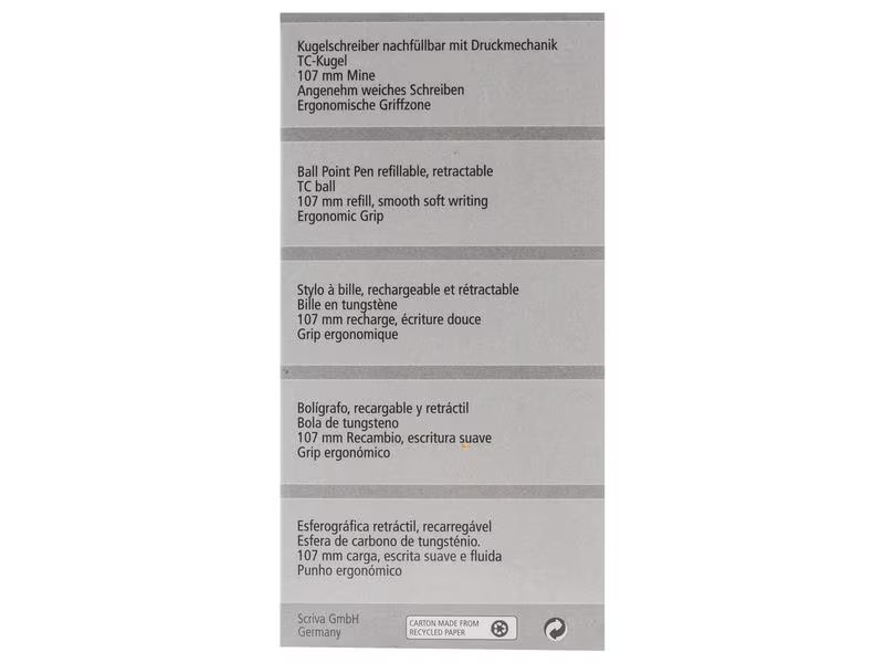 Büromaterial Kugelschreiber Office Focus Scriva Grün,12 Stück