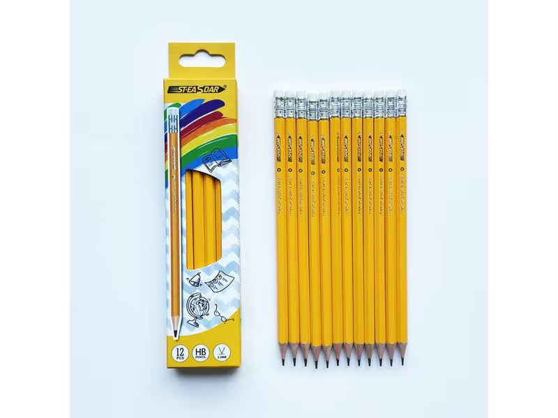 Büromaterial Bleistift Office Focus 12 Stück, Graphit