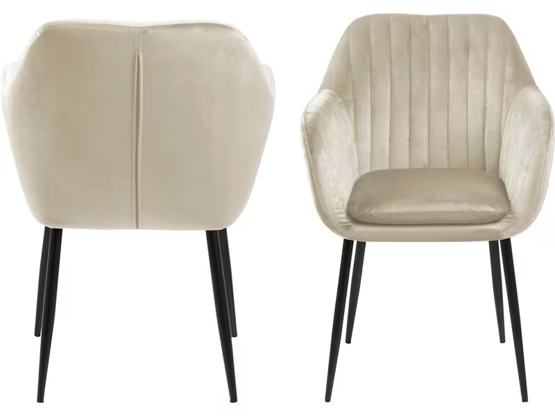 AC Design Stuhl Emilia Beige