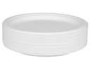 FURBER Einwegteller Ø 26 cm, 50 Stück, Weiss