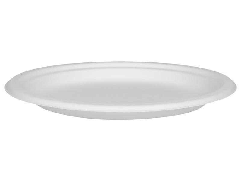 FURBER Einwegteller Ø 22.5 cm, 50 Stück, Weiss