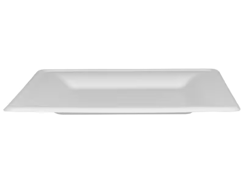 FURBER Einwegteller 26 cm, 50 Stück, Weiss