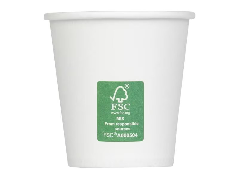 FURBER Einwegbecher 90 ml, 50 Stück