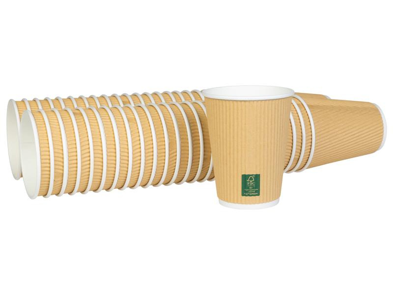 FURBER Einwegbecher 400 ml, 50 Stück
