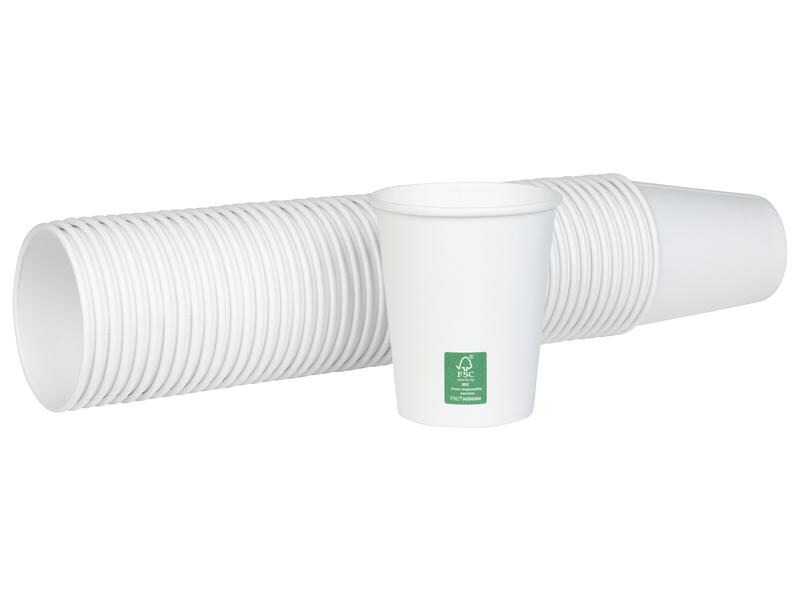 FURBER Einwegbecher 270 ml, 50 Stück