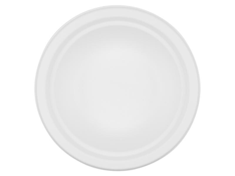 FURBER Einweg-Schale Ø 18 cm, 50 Stück, Weiss