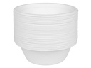 FURBER Einweg-Schale Ø 13.5 cm, 50 Stück, Weiss