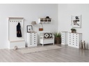 AC Design Bank Aster 90 x 48 x 85 cm, Weiss