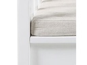 AC Design Bank Aster 90 x 48 x 85 cm, Weiss
