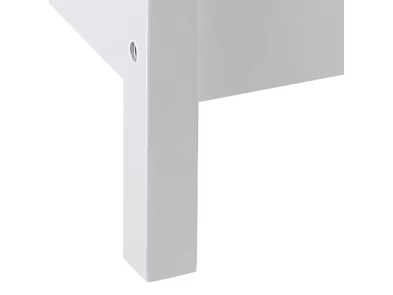 AC Design Bank Aster 90 x 48 x 85 cm, Weiss