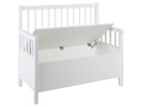 AC Design Bank Aster 90 x 48 x 85 cm, Weiss