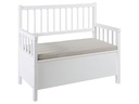 AC Design Bank Aster 90 x 48 x 85 cm, Weiss