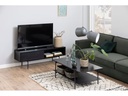 AC Design Konsolentisch Angus 140 x 40 x 44.5 cm, Schwarz