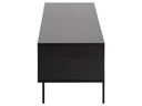AC Design Konsolentisch Angus 140 x 40 x 44.5 cm, Schwarz