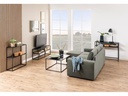 AC Design Konsolentisch Newton 120 x 30 x 46 cm, Schwarz