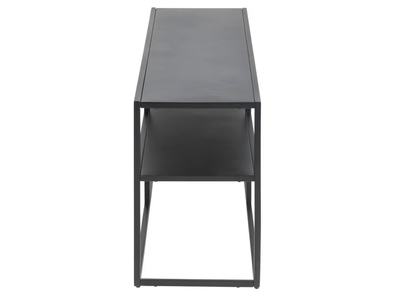 AC Design Konsolentisch Newton 120 x 30 x 46 cm, Schwarz