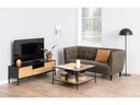 AC Design Konsolentisch Seaford 140 x 40 x 45 cm, Nature/Schwarz