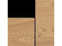 AC Design Konsolentisch Seaford 140 x 40 x 45 cm, Nature/Schwarz