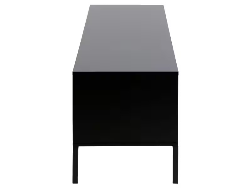 AC Design Konsolentisch Seaford 140 x 40 x 45 cm, Nature/Schwarz