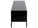 AC Design Konsolentisch Seaford 140 x 40 x 45 cm, Nature/Schwarz