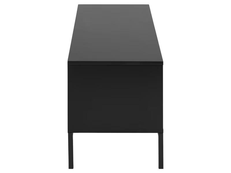 AC Design Konsolentisch Seaford 140 x 40 x 45 cm, Schwarz