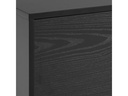 AC Design Konsolentisch Seaford 140 x 40 x 45 cm, Schwarz