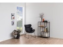 AC Design Regal Seaford 77 x 35 x 114 cm, Nature/Schwarz