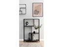 AC Design Regal Seaford 77 x 35 x 114 cm, Schwarz