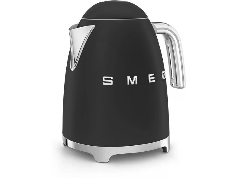 SMEG Wasserkocher 50's Style KLF03BLMEU 1.7 l, Schwarz matt